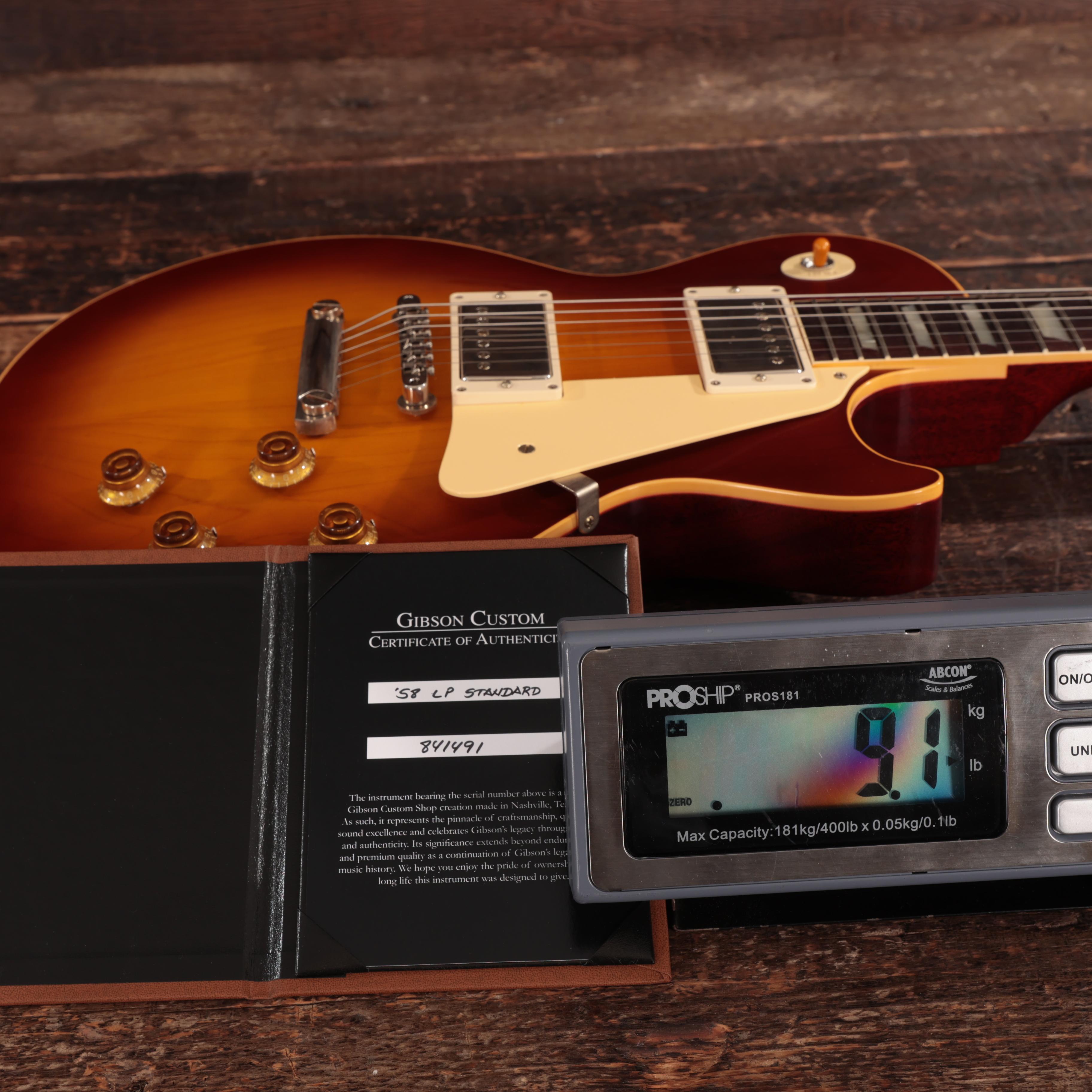 Gibson Custom Shop 1958 Les Paul Standard Reissue VOS in Iced Tea